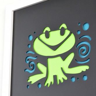 Nástenná dekorácia Žabka