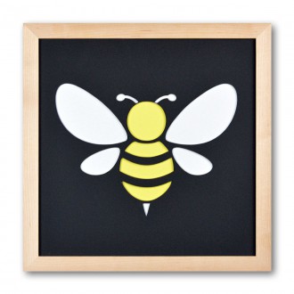 Nástenná dekorácia Včela