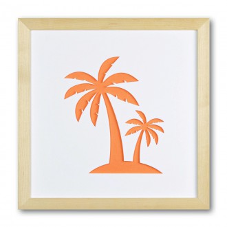 Nástenná dekorácia Palmy