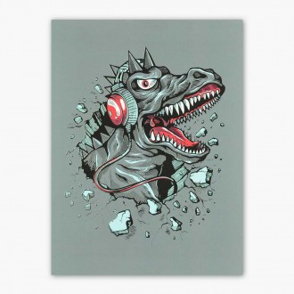 T-Rex 3D Plagát