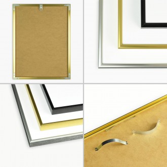 Minimalistický list 3 3D Zlatý Plagát