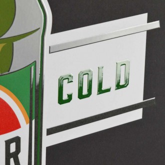 Čerstvé studené pivo 3D Plagát