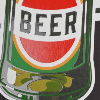 Čerstvé studené pivo 3D Plagát