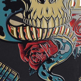 Rotterdam tatoo fest 3D Zlatý Plagát