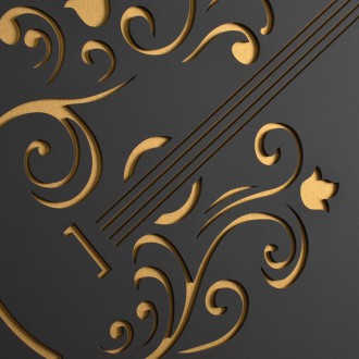 Nástenná dekorácia Gitara