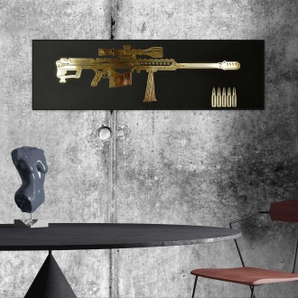 Barret 3D Zlatý Plagát
