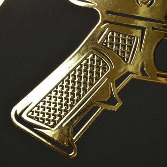 M4 grenade launcher 3D Zlatý Plagát