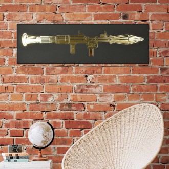 RPG-7 3D Zlatý Plagát