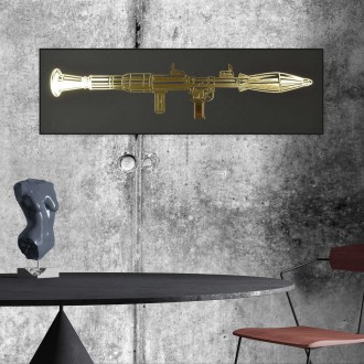 RPG-7 3D Zlatý Plagát