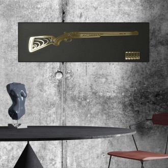 Shotgun 3D Zlatý Plagát
