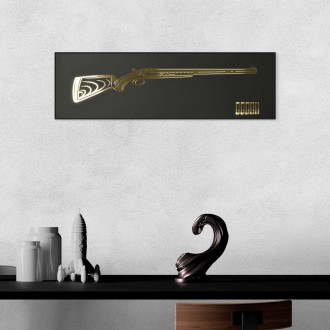 Shotgun 3D Zlatý Plagát