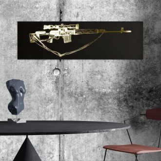 SVD Dragunov 3D Zlatý Plagát