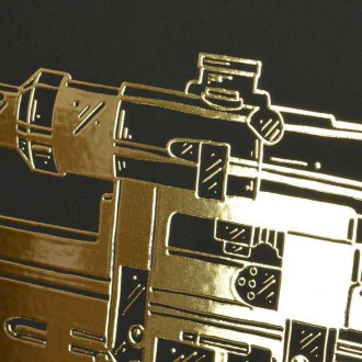 SVD Dragunov 3D Zlatý Plagát