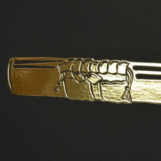 Katana sword 3D Zlatý Plagát