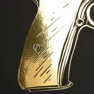 CZ 75 3D Zlatý Plagát