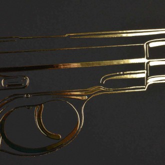 CZ 75 3D Zlatý Plagát