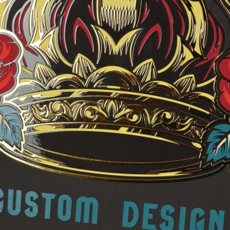 Tetovacie štúdio custom 3D Zlatý Plagát