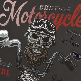 California motorcycles 3D Strieborný Plagát