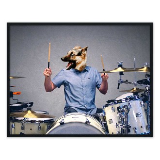 Portrét maznáčika Drummer