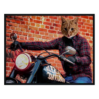 Portrét maznáčika Biker