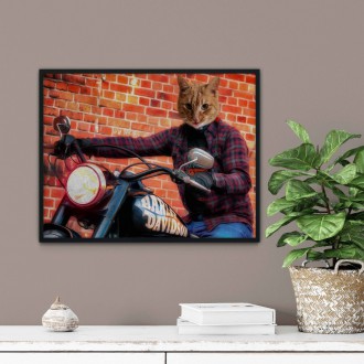 Portrét maznáčika Biker