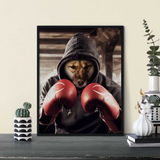 Portrét maznáčika Boxer