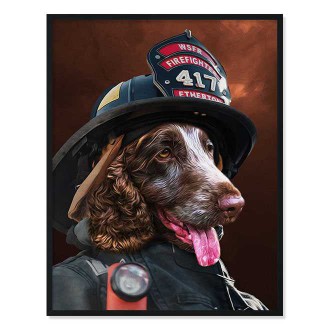 Portrét maznáčika Firefighter