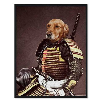 Portrét maznáčika Samurai