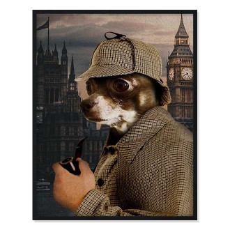 Portrét maznáčika Petlock Holmes