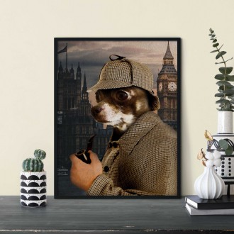 Portrét maznáčika Petlock Holmes