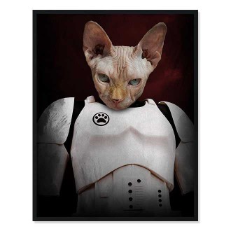 Portrét maznáčika Pet-trooper