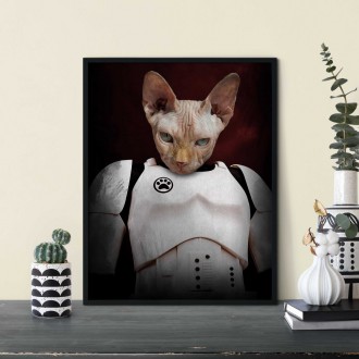 Portrét maznáčika Pet-trooper