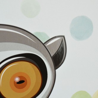 Lemur 3D Obraz