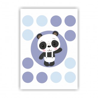 Panda a bodky