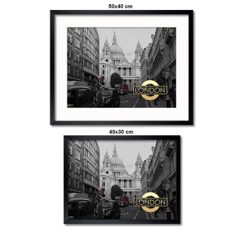 London 3D Zlatý Plagát