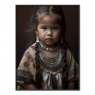 Indiánske dievča 2