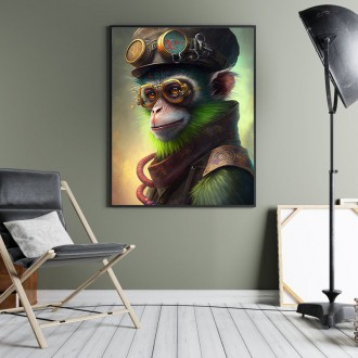 Steampunková opica 1