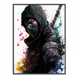 Moderné umenie - ninja 1