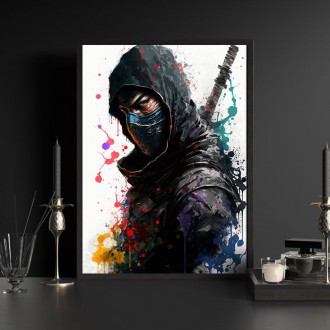 Moderné umenie - ninja 1