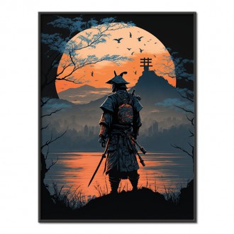 Samuraj pri západe slnka