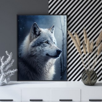 Vlk v zime