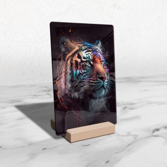 Akrylové sklo Pastelový tiger