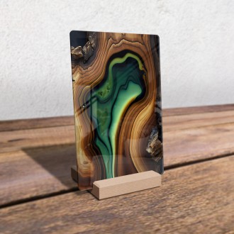 Akrylové sklo Epoxid a drevo 4