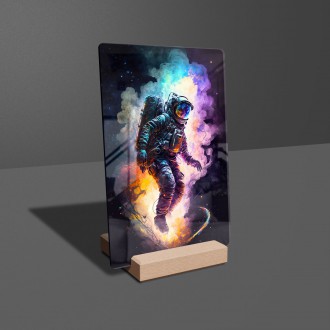 Akrylové sklo Steampunk astronaut