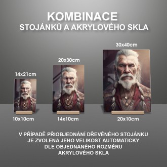 Akrylové sklo Vek na divokom západe
