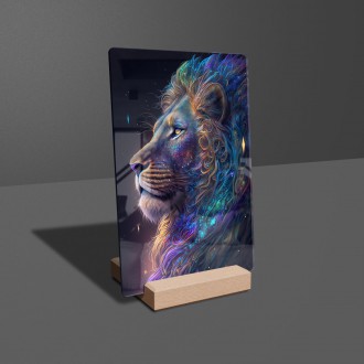 Akrylové sklo Vesmírny lev