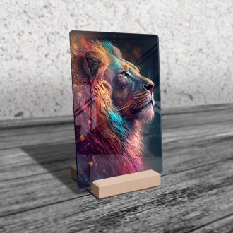Akrylové sklo Vesmírny lev 2