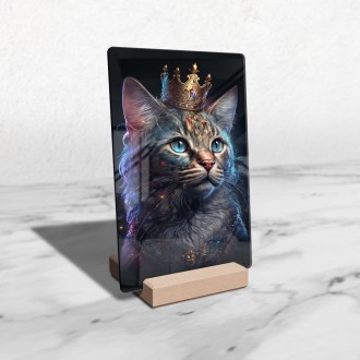 Akrylové sklo Mačacia kráľovná