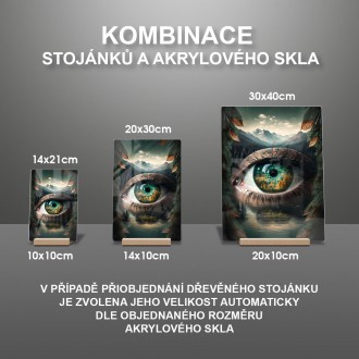 Akrylové sklo Pohľad do prírody 3