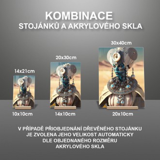 Akrylové sklo Mimozemšťan 6